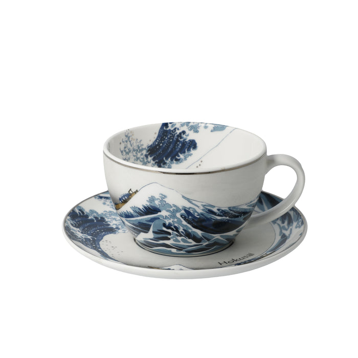 Goebel Katsushika Hokusai - Die Welle Tee-/ Cappuccinotasse