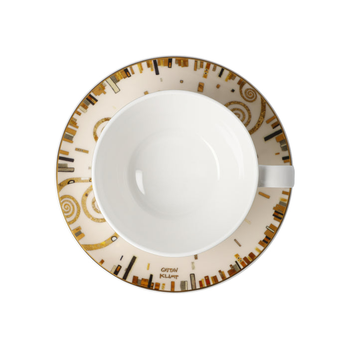 Goebel Gustav Klimt Der Kuss Tee-/ Cappuccinotasse