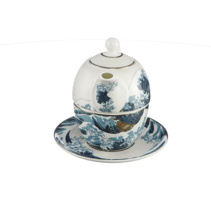 Goebel Katsushika Hokusai - Die Welle Tea for One