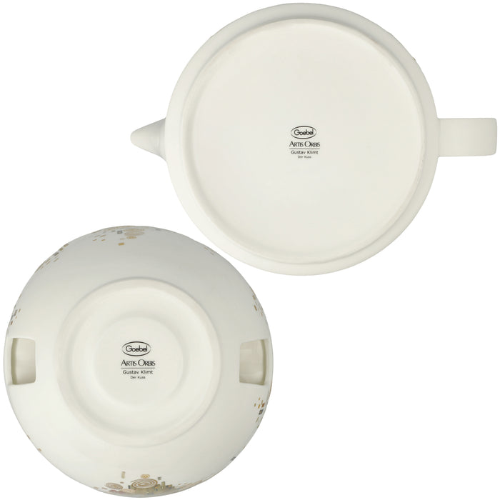 Goebel Gustav Klimt - Der Kuss Teekanne mit Stövchen