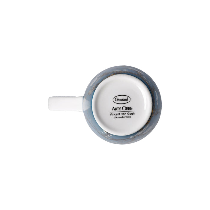 Goebel Vincent van Gogh Mandelbaum blau Künstlertasse mit Deckel