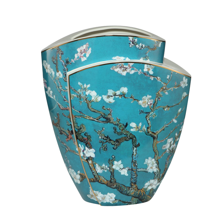 Goebel Vincent van Gogh - Mandelbaum Blau Vase
