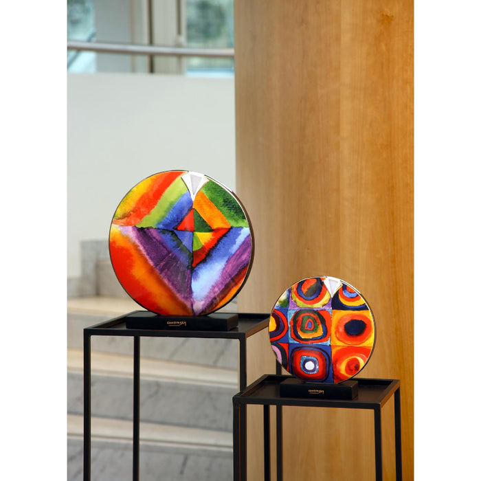 Goebel Wassily Kandinsky - Quadrate / Farbstudie - Vase, 31 cm