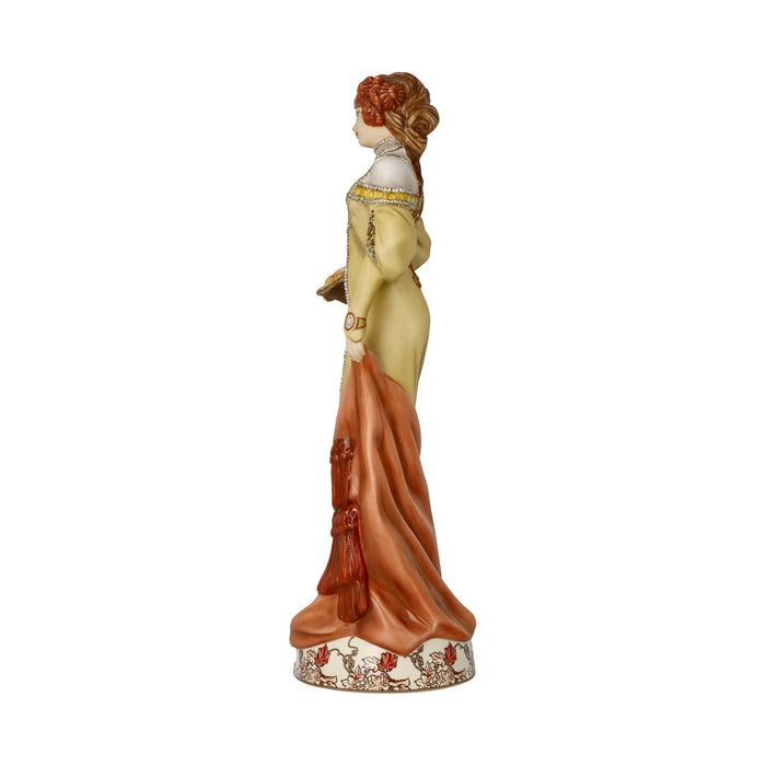 Goebel Alphonse Mucha  Herbst Figur
