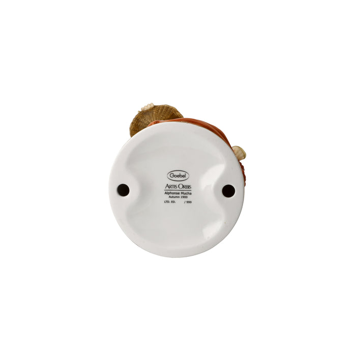 Goebel Alphonse Mucha  Herbst Figur