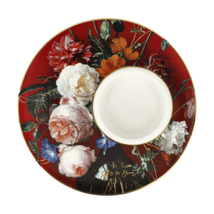 Goebel De Heem  Blumen in Vase Kerzenhalter