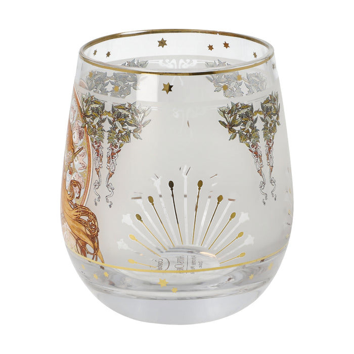 Goebel Alphonse Mucha Sternzeichen Windlicht