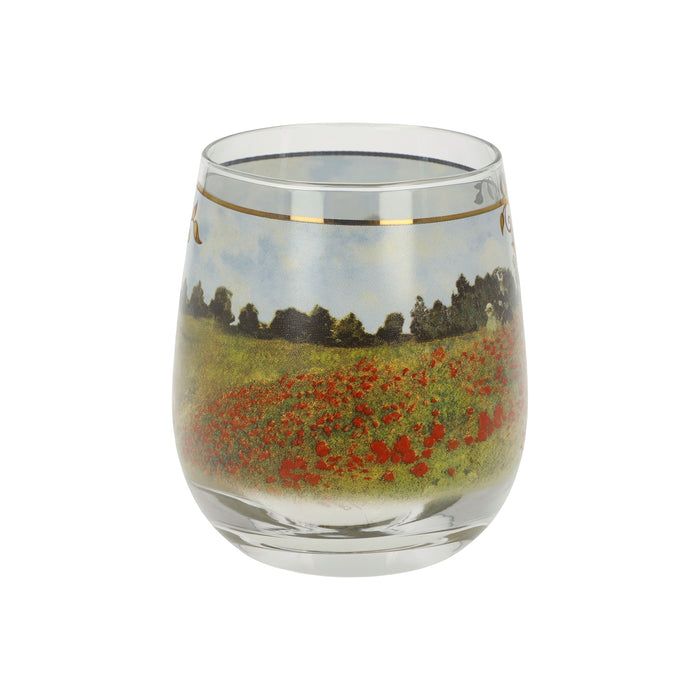 Goebel Claude Monet- Mohnfeld Windlicht