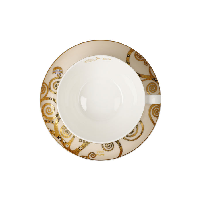 Goebel Gustav Klimt Der Kuss Milchkaffeetasse