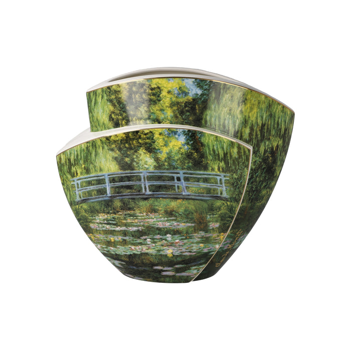 Goebel Monet  Japanische Brücke Vase