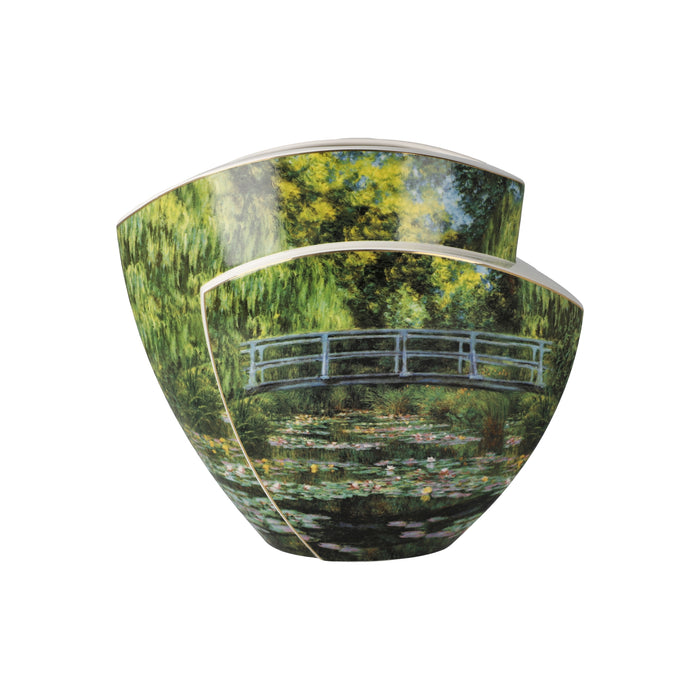 Goebel Monet  Japanische Brücke Vase