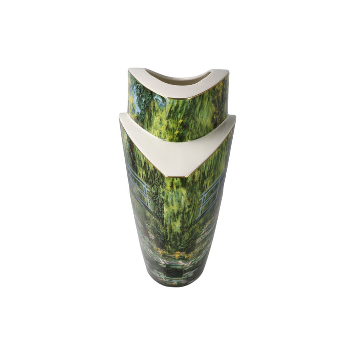 Goebel Monet  Japanische Brücke Vase