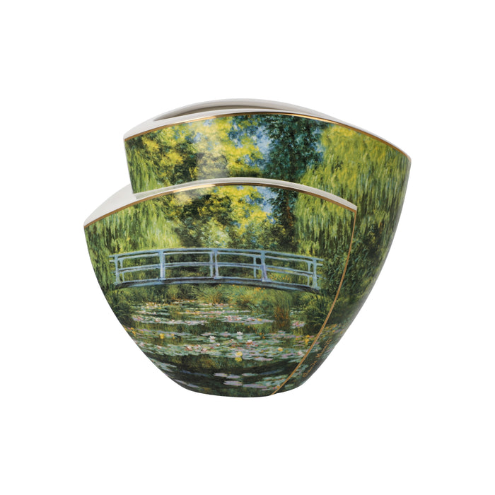 Goebel Monet Japanische Brücke Vase
