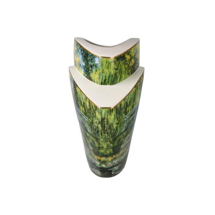Goebel Monet Japanische Brücke Vase