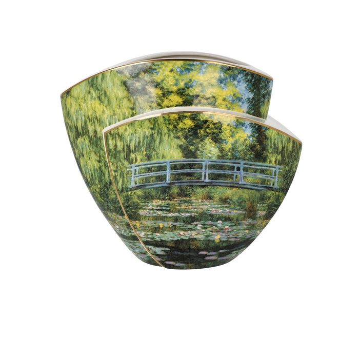 Goebel Monet Japanische Brücke Vase