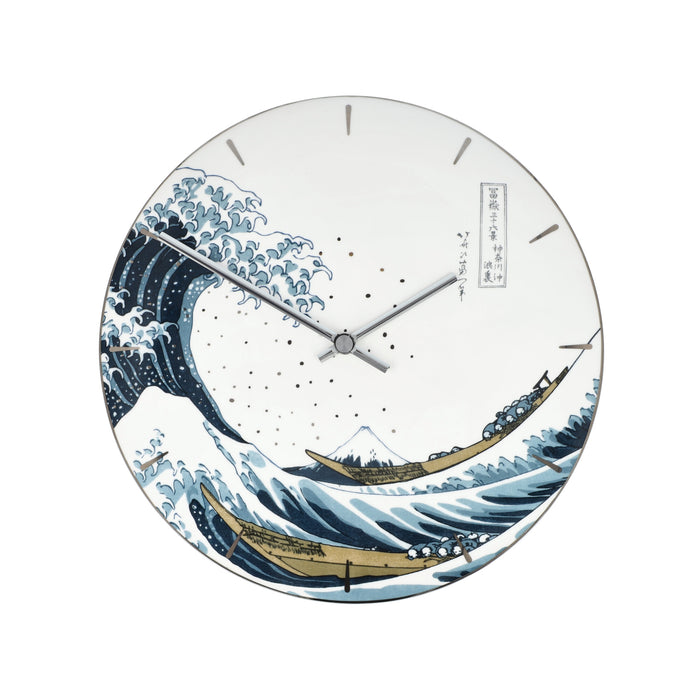Goebel Katsushika Hokusai Die Welle Wanduhr