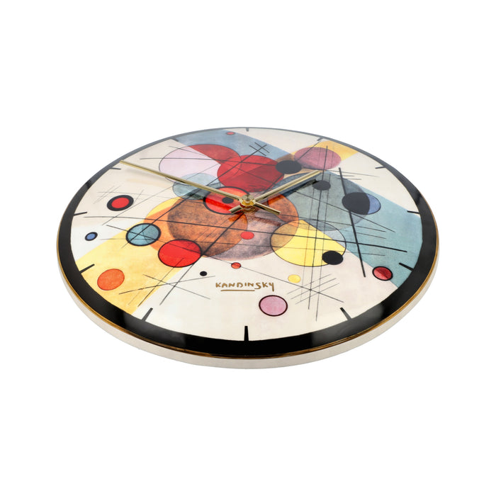 Goebel Wassily Kandinsky Kreise im Kreis Wanduhr