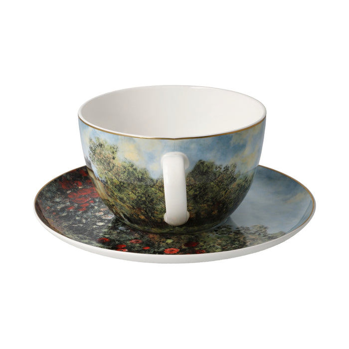 Goebel Claude Monet  Das Künstlerhaus Milchkaffeetasse