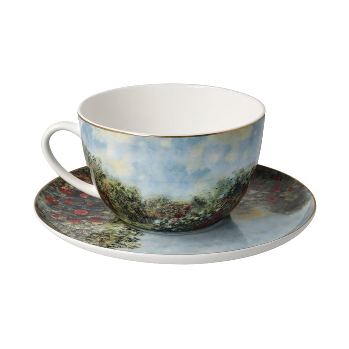 Goebel Claude Monet  Das Künstlerhaus Milchkaffeetasse