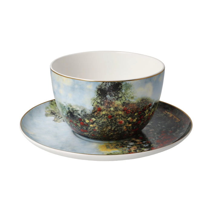 Goebel Claude Monet  Das Künstlerhaus Milchkaffeetasse