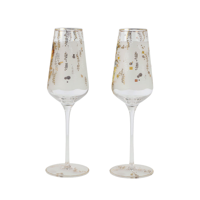Goebel Gustav Klimt - Adele & der Kuss Sektglas