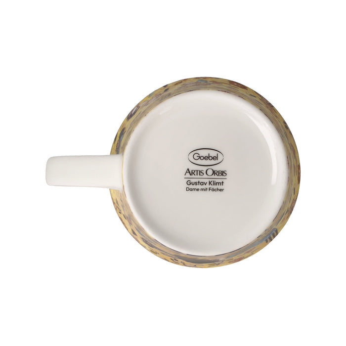Goebel Gustav Klimt Dame mit Fächer Künstlertasse