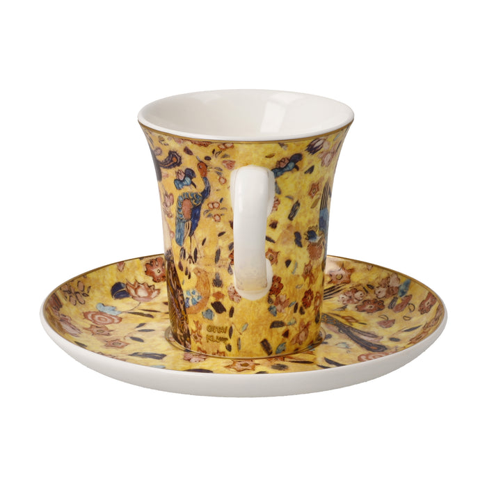 Goebel Gustav Klimt Dame mit Fächer Espressotasse