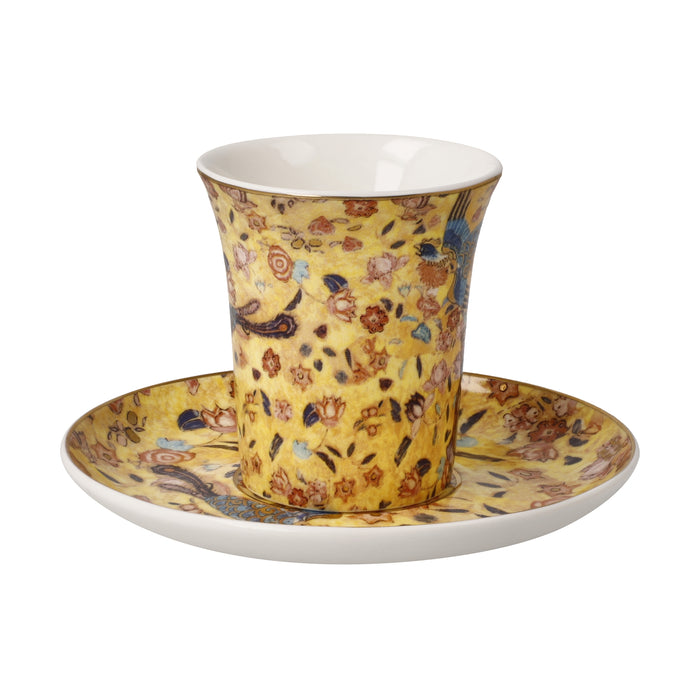 Goebel Gustav Klimt Dame mit Fächer Espressotasse