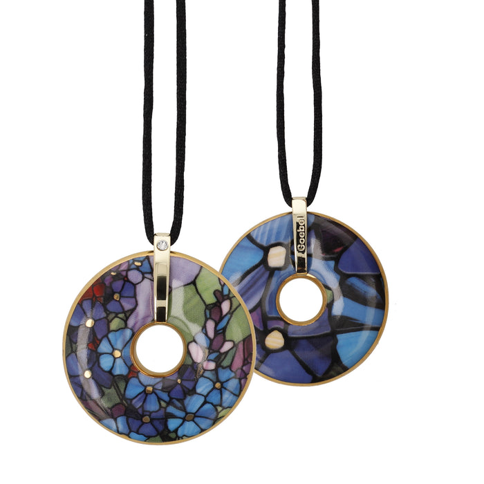 Goebel Louis Comfort Tiffany Rittersporn Halskette