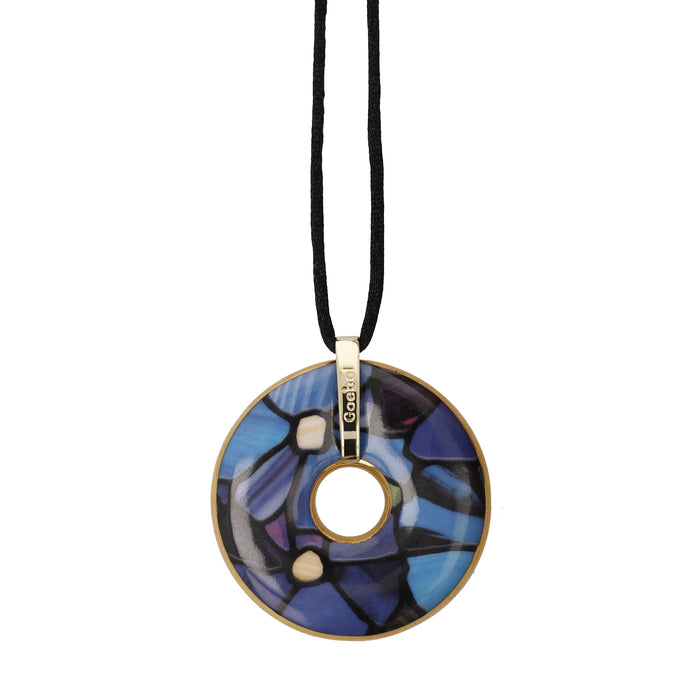 Goebel Louis Comfort Tiffany Rittersporn Halskette