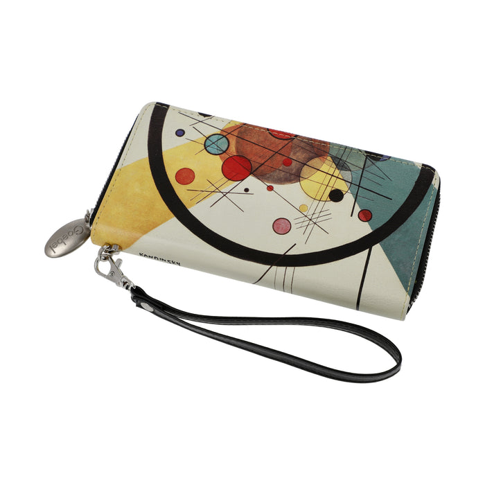 Goebel Wassily Kandinski - Kreise im Kreis Portmonnaie