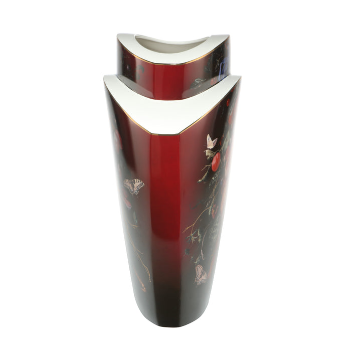 Goebel Jan Davidsz de Heem - Girlande aus Blumen+Früchte Vase