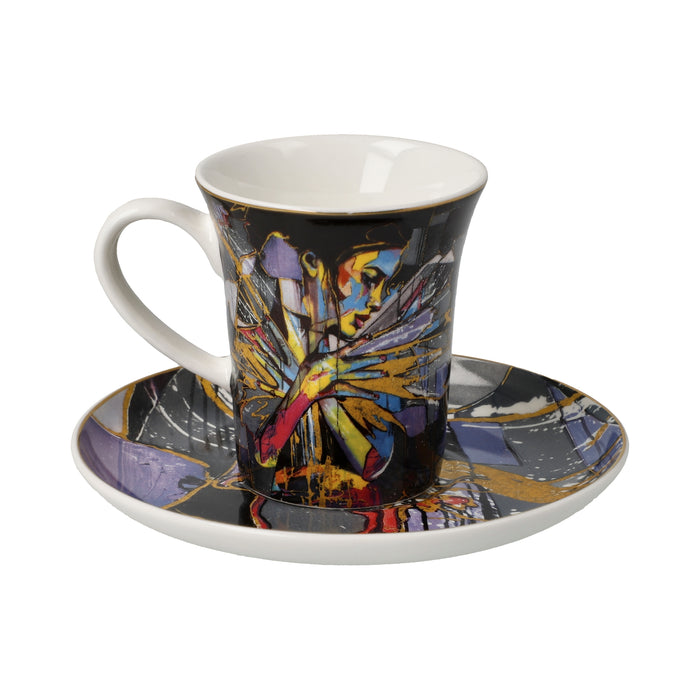 Goebel Lana Frey -Fire in the Belly Espressotasse