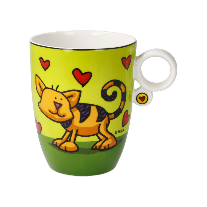 Goebel Ed Heck  Love Cat Künstlertasse