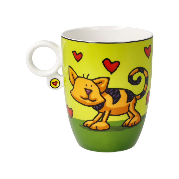 Goebel Ed Heck  Love Cat Künstlertasse