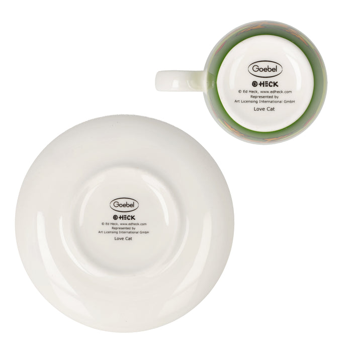 Goebel Ed Heck  Love Cat Espressotasse