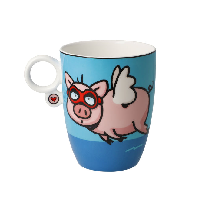 Goebel Ed Eck- When Pigs Fly Künstlertasse
