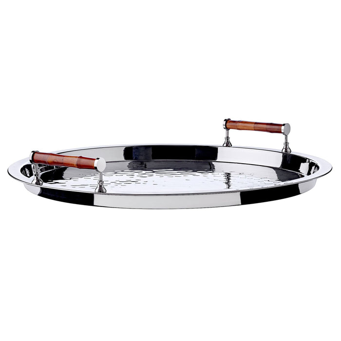 EDZARD Tablett mit Bambus Hugo Ø 54 cm