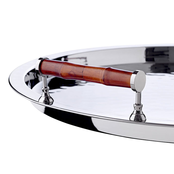 EDZARD Tablett mit Bambus Hugo Ø 54 cm