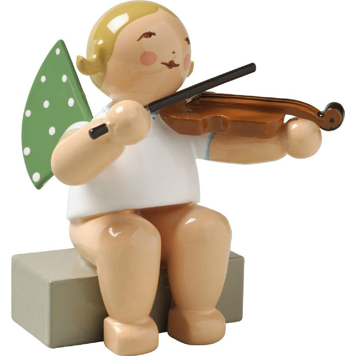 Wendt & Kühn Engel mit Bratsche, sitzend