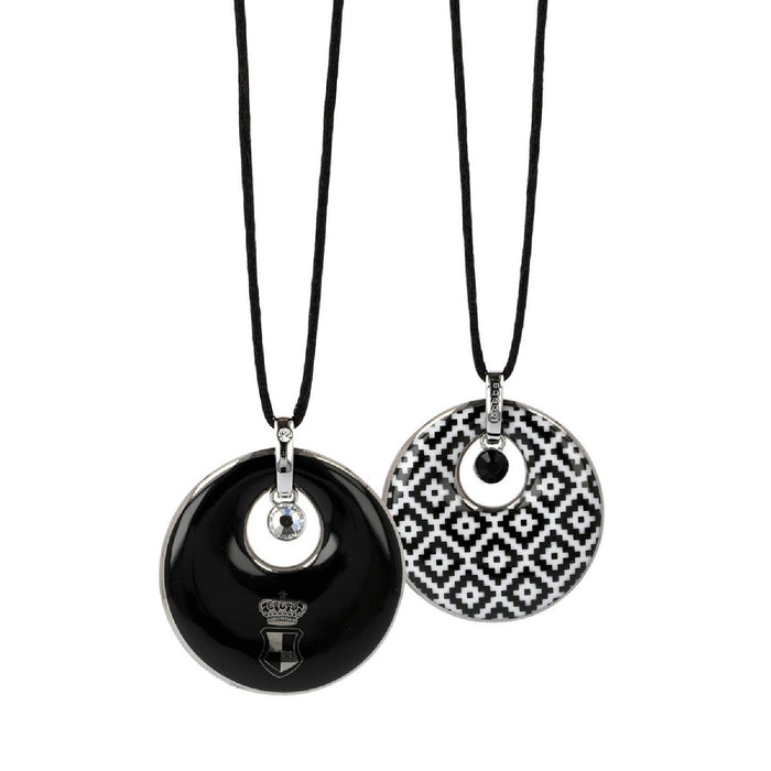 Goebel Black and White Maja von Hohenzollern - Design Diamonds - Halskette