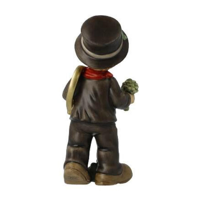 Goebel Glücksbringer Schornsteinfeger mit Hufeisen - Figur