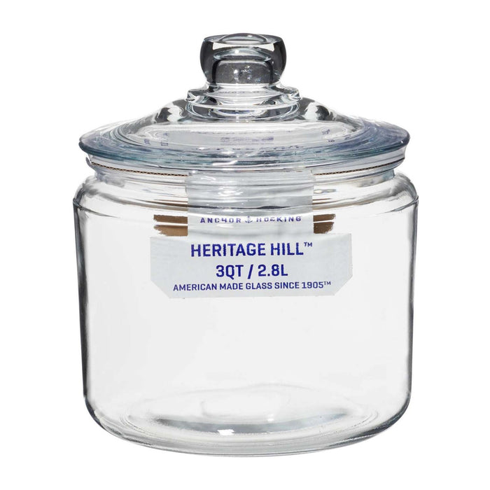 Anchor Hocking Vorratsglas Heritage Hill 13,5 L mit Glasdeckel