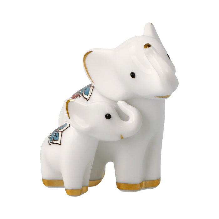 Goebel Mini Elephants of the Orient Thekendisplay sortiert