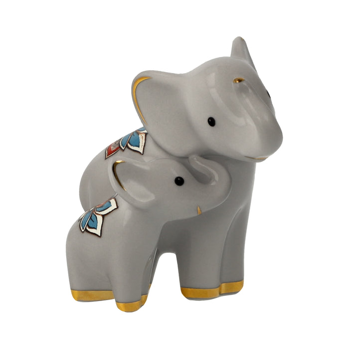 Goebel Mini Elephants of the Orient Thekendisplay sortiert