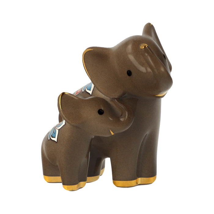 Goebel Mini Elephants of the Orient Thekendisplay sortiert