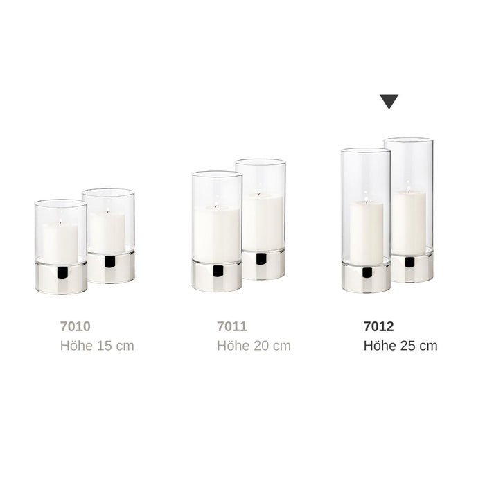 EDZARD Windlicht Granada 2er Set H 25 cm