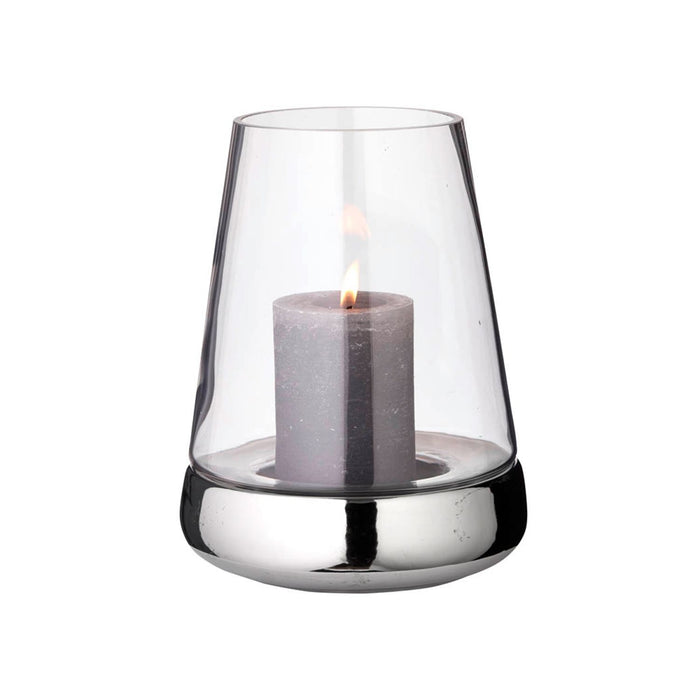 EDZARD Windlicht Bora glatt H 28 cm