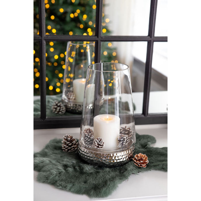 EDZARD Windlicht Bora geh. H 28 cm