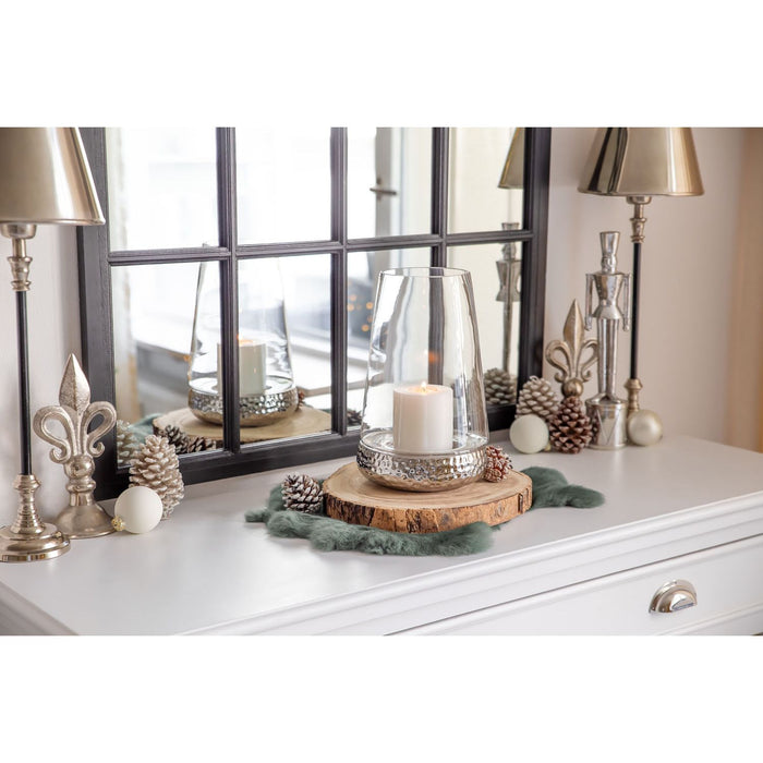 EDZARD Windlicht Bora geh. H 28 cm